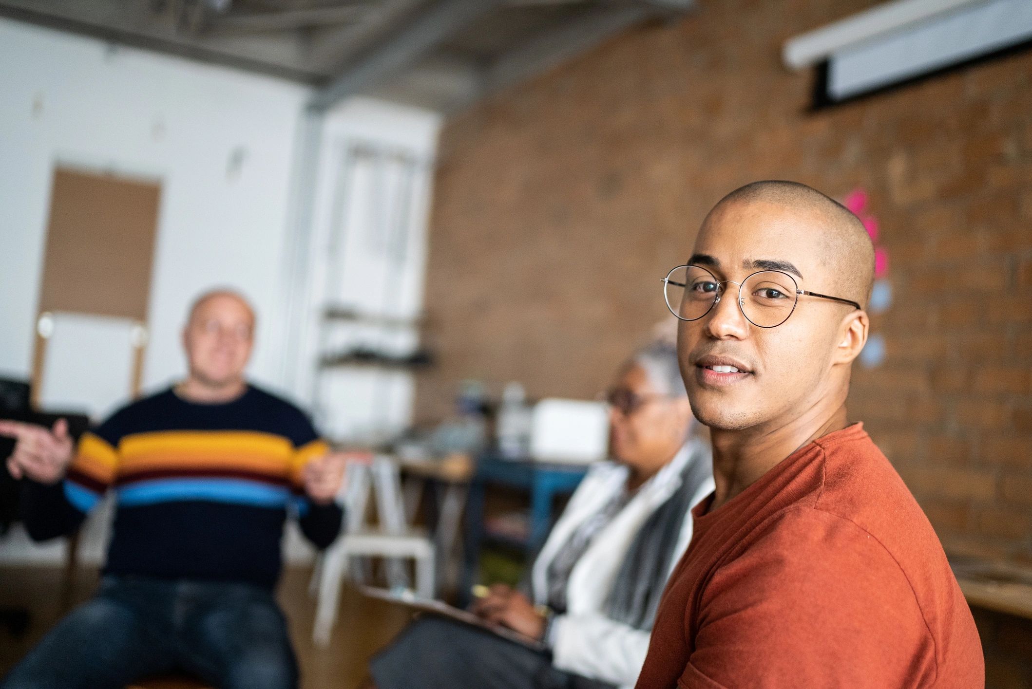 diverse people mental health support community therapy nonprofit